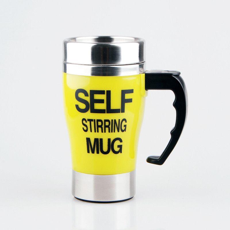 SET OF 2 - AUTOMATIC SELF STIRRING MUG