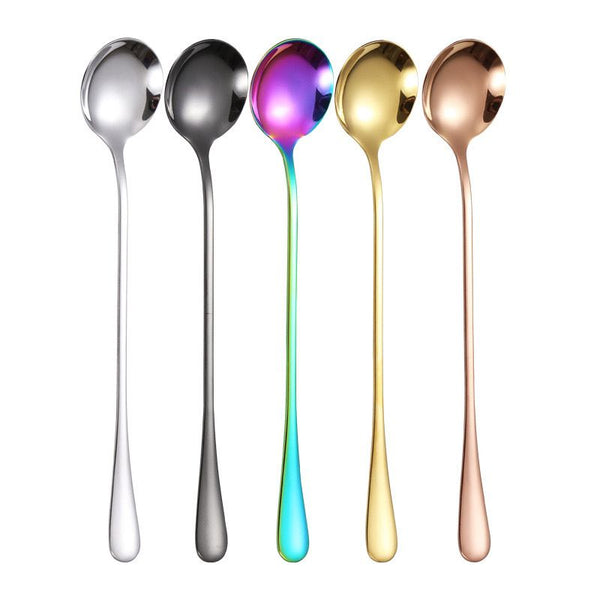Dessert Coloured Spoon - Set Of 10