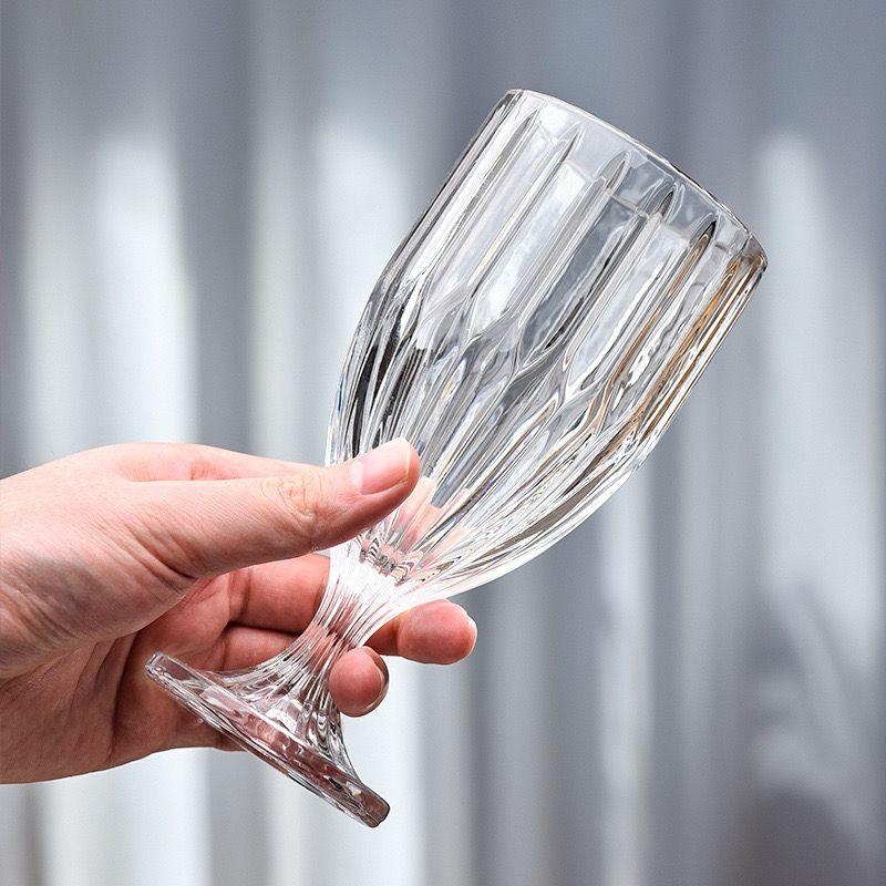 Wide Striped Coffee Glass- Set of 6