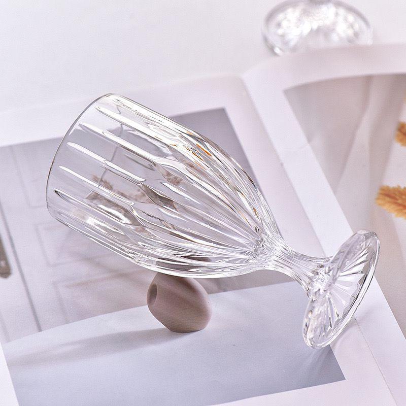 Wide Striped Coffee Glass- Set of 6