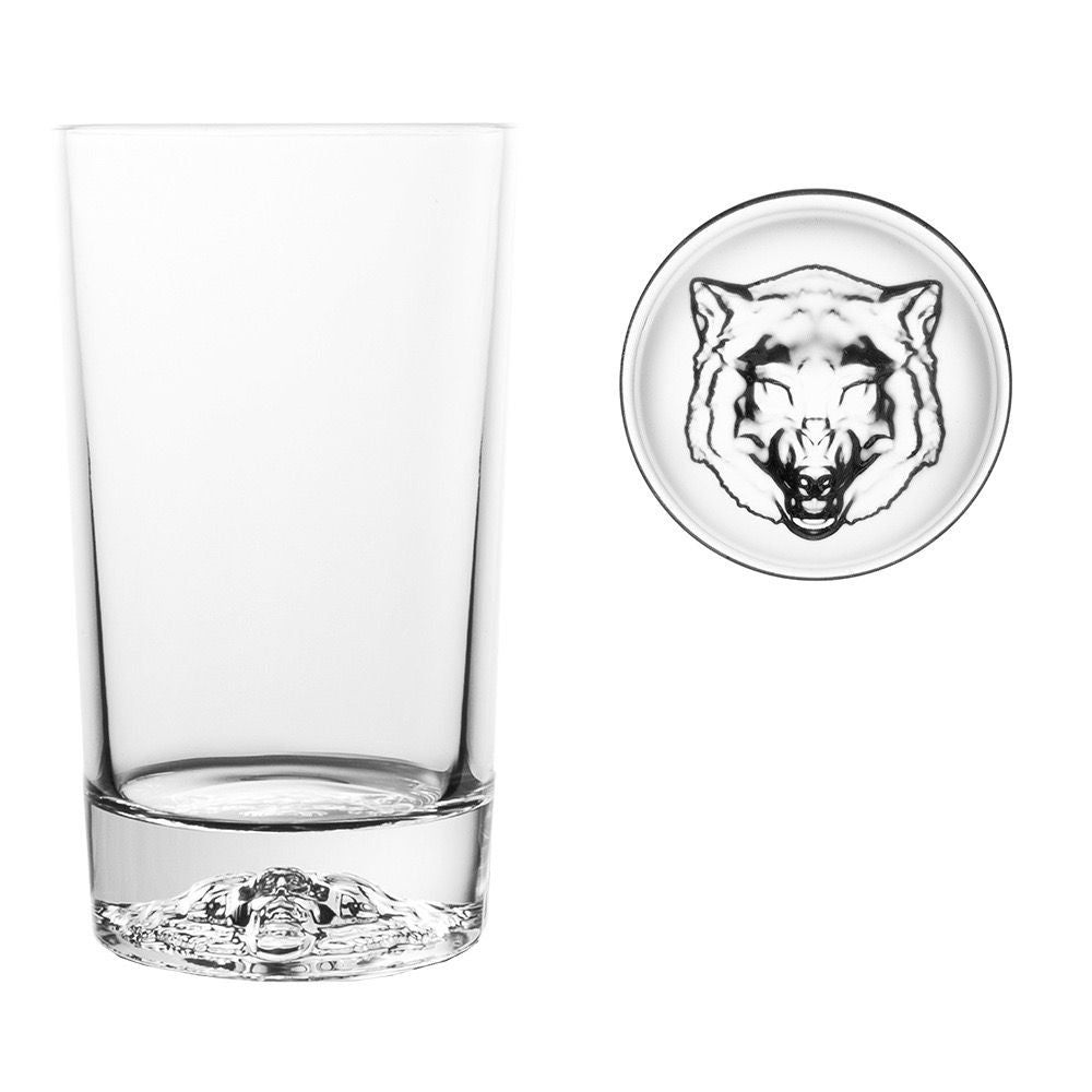 Tall Animal Shadow Glasses - Set of 6