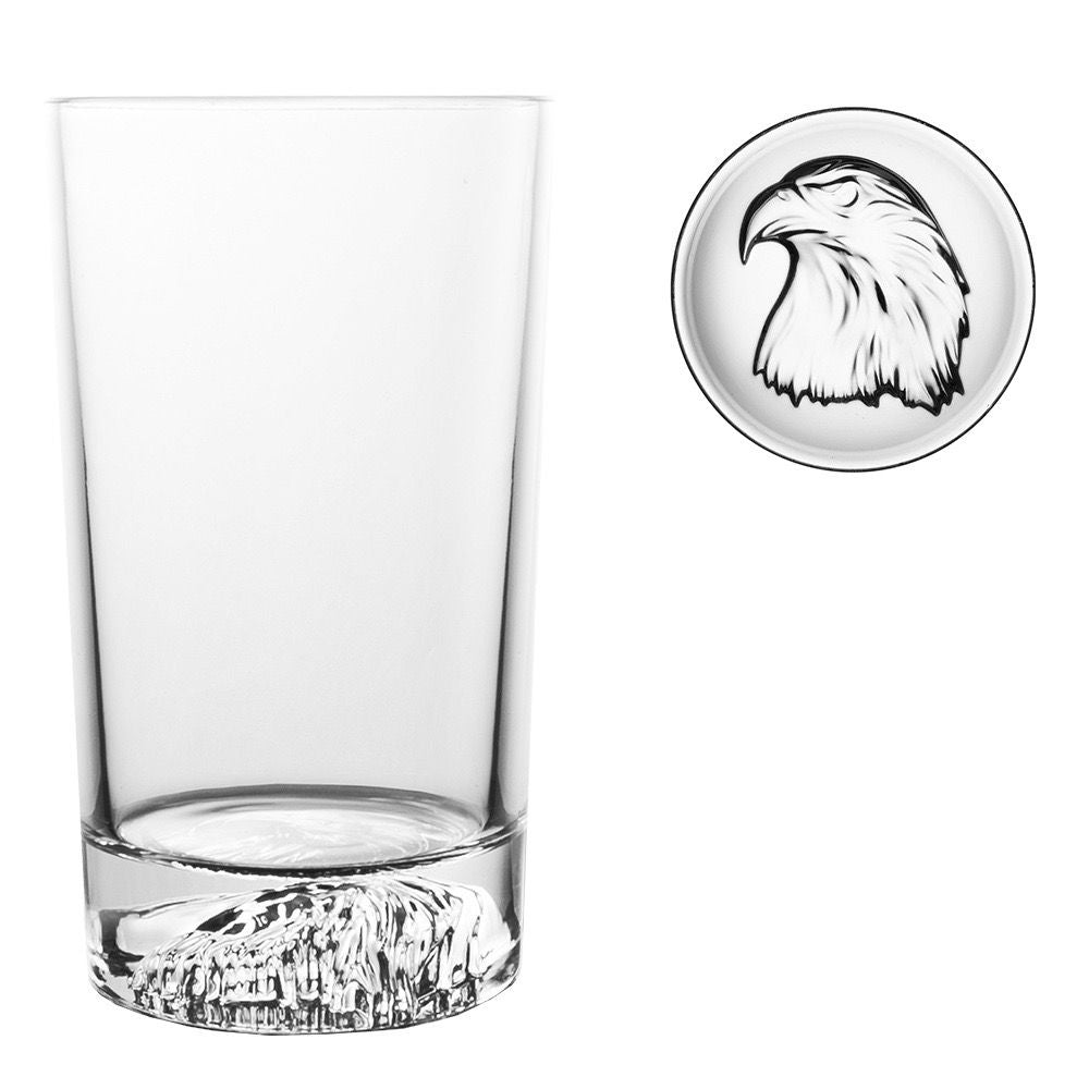 Tall Animal Shadow Glasses - Set of 6