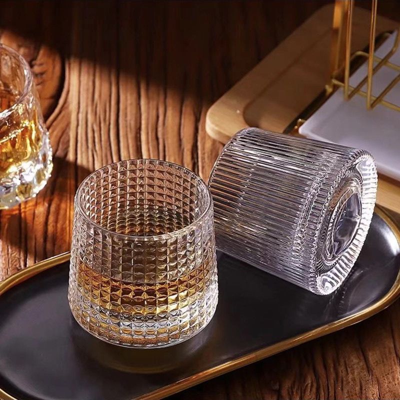 ROTATABLE WHISKEY GLASS - SET OF 6