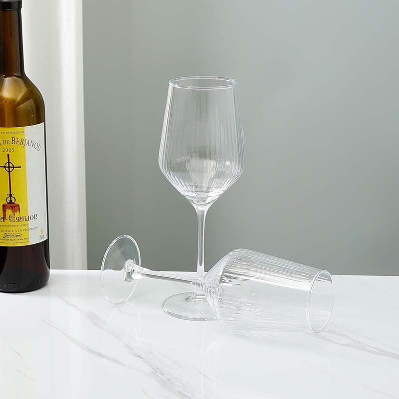 Sleek Stripe Wine Goblet - Set Of 6