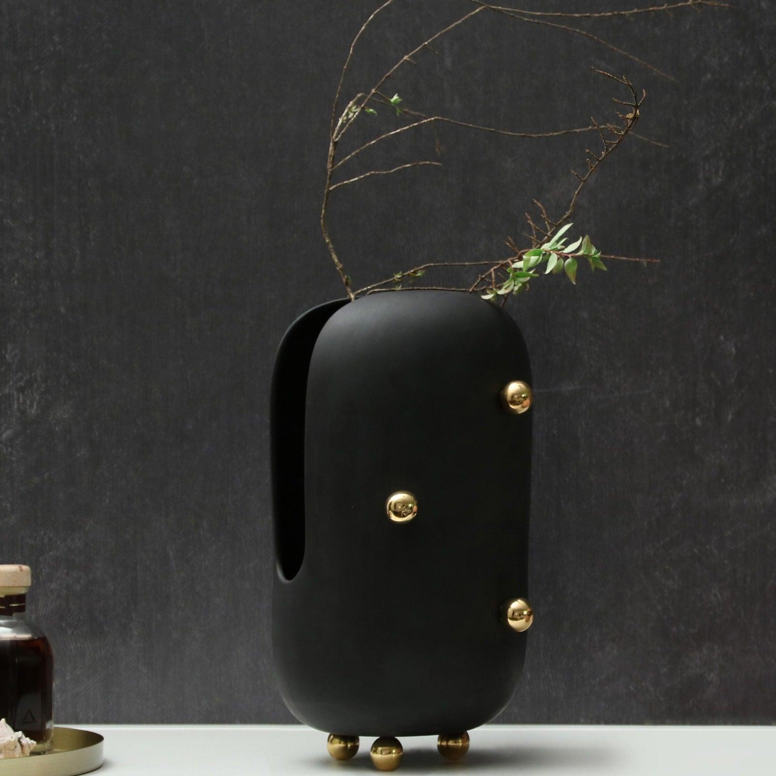 CREATIVE CERAMIC VASE - Smokey Cocktail