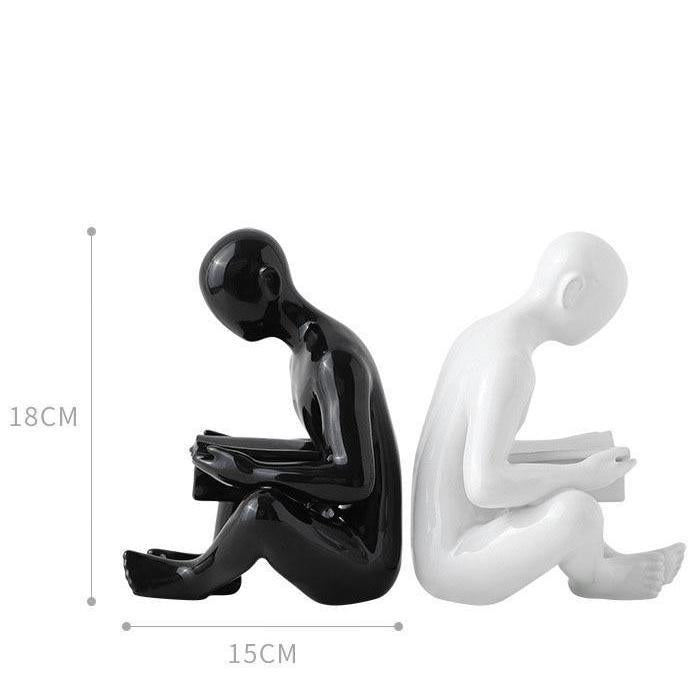 READING BOOKEND DECOR