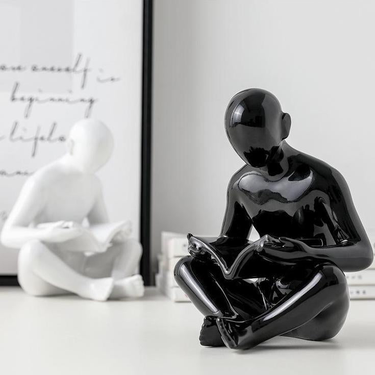 READING BOOKEND DECOR