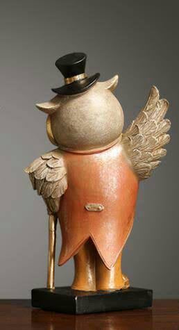 Charming Owl Decorative Piece