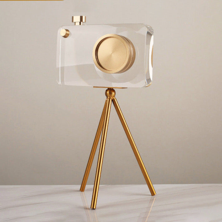 Crystal Camera Decor