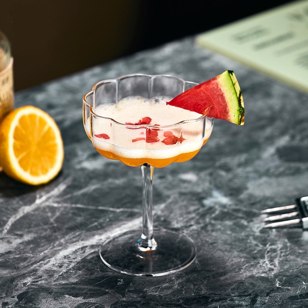 Blooming Coupe Glass - Set Of 6