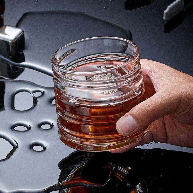 ROTATABLE WHISKEY GLASS - SET OF 6
