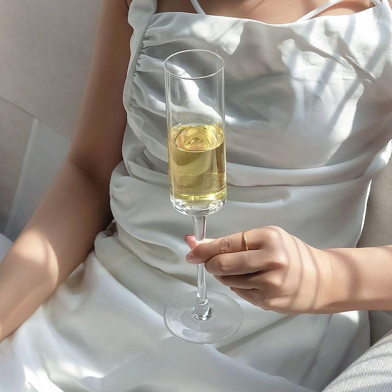 Sleek Sparkle Champagne Glass - Set Of 6