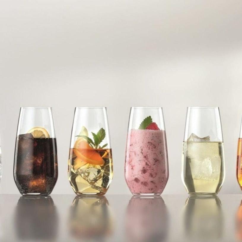 SUMMER DRINKS TALL GLASS - SET OF 6 - Smokey Cocktail