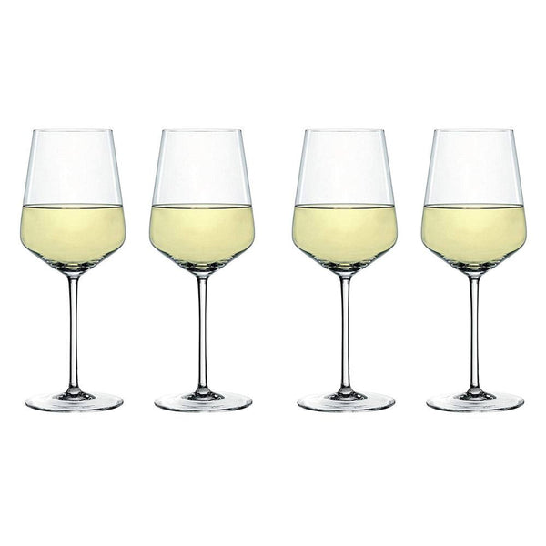 SPIEGELAU CRYSTAL WHITE WINE GLASS - SET OF 4 - MADE IN GERMANY