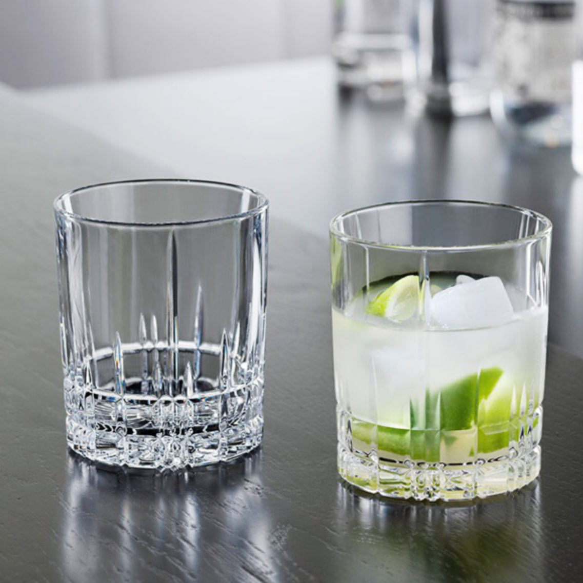 PERFECT CRYSTAL WHISKEY GLASS - SET OF 4 - MADE IN GERMANY - Smokey Cocktail