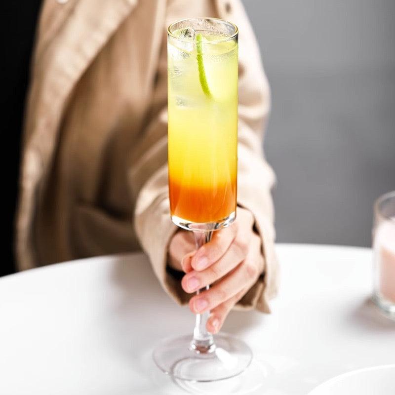 Sleek Sparkle Champagne Glass - Set Of 6