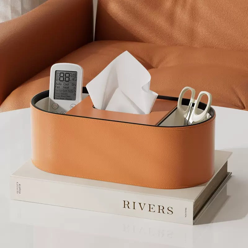 Premium Designer Tissue Box Organizer