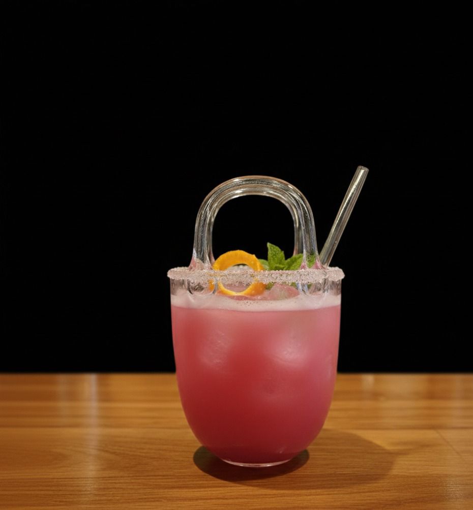 HandBag Shaped Cocktail Glass – Set Of 2