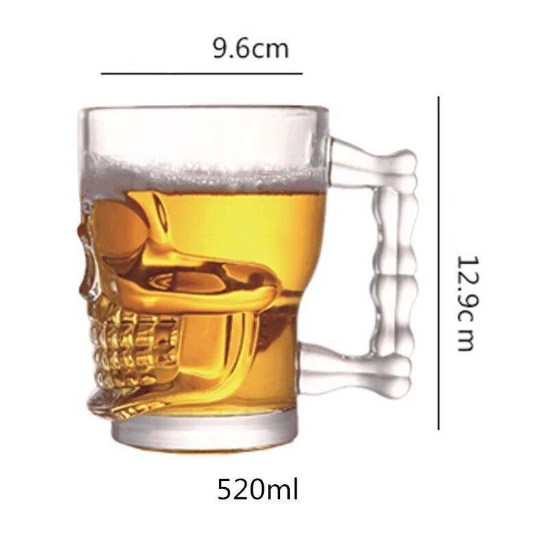 Skull Beer Mug - Set of 4