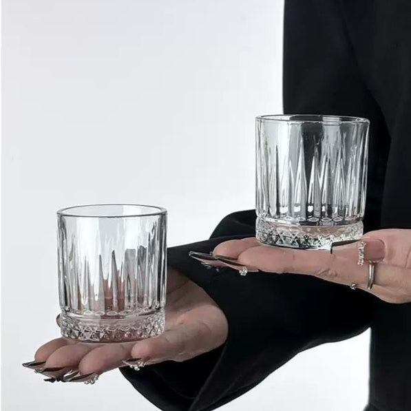 FLOW GEO WATER/JUICE GLASS - SET OF 6