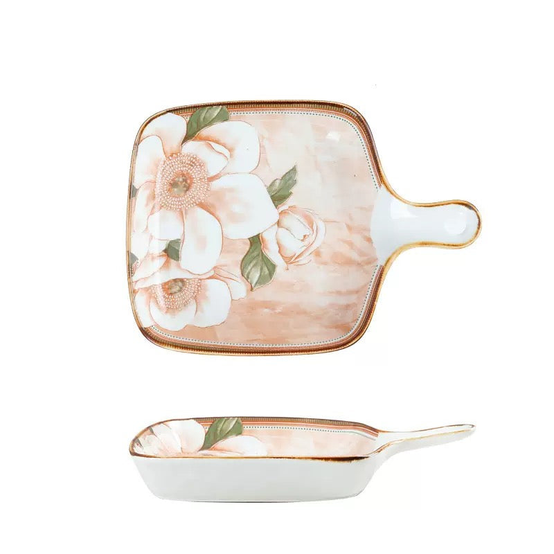 Blossom Breeze Floral Serveware