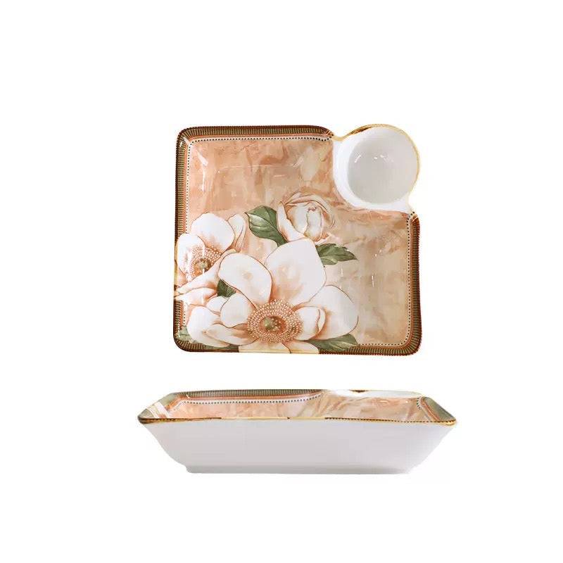Blossom Breeze Floral Serveware