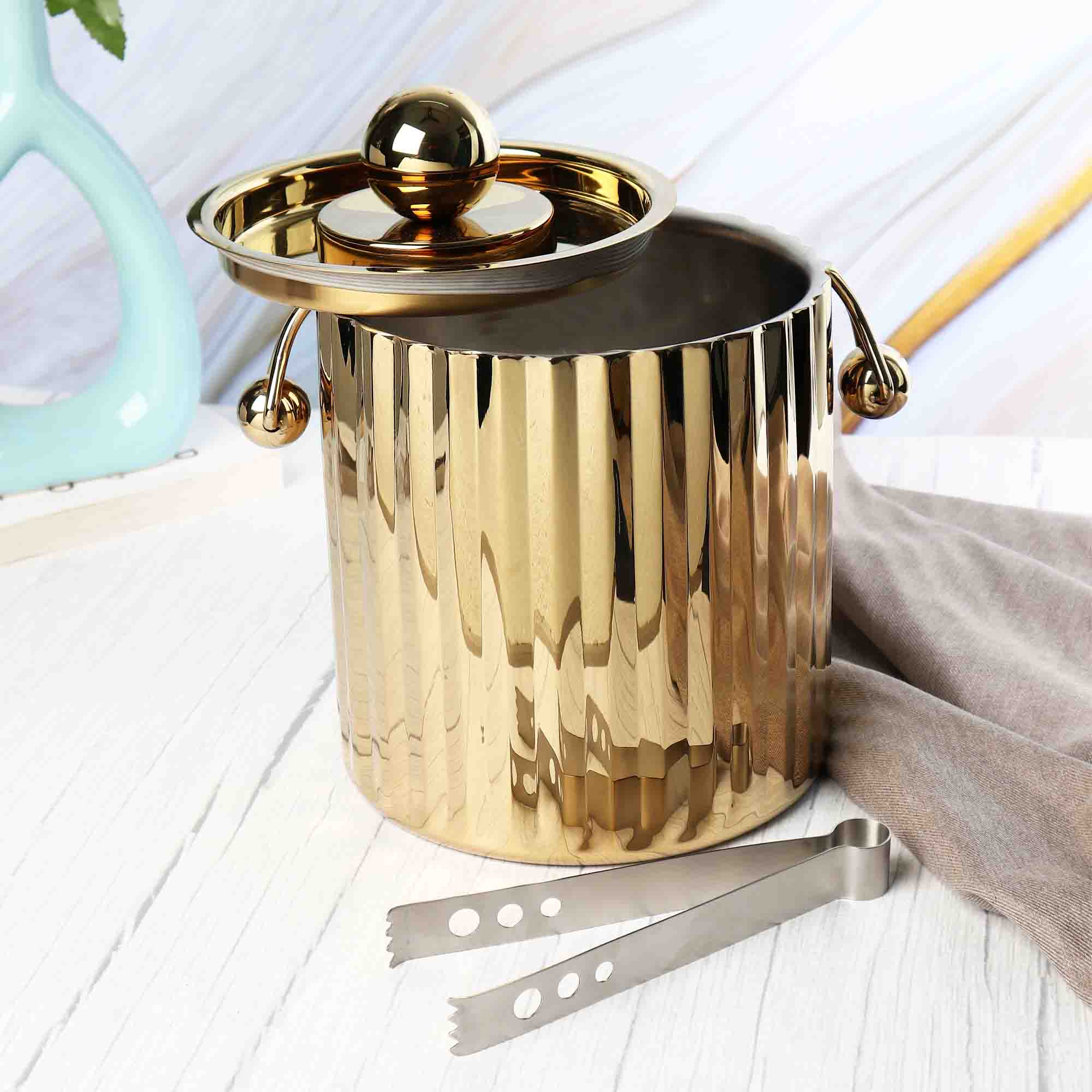 METALLIC ICE BUCKET - Smokey Cocktail