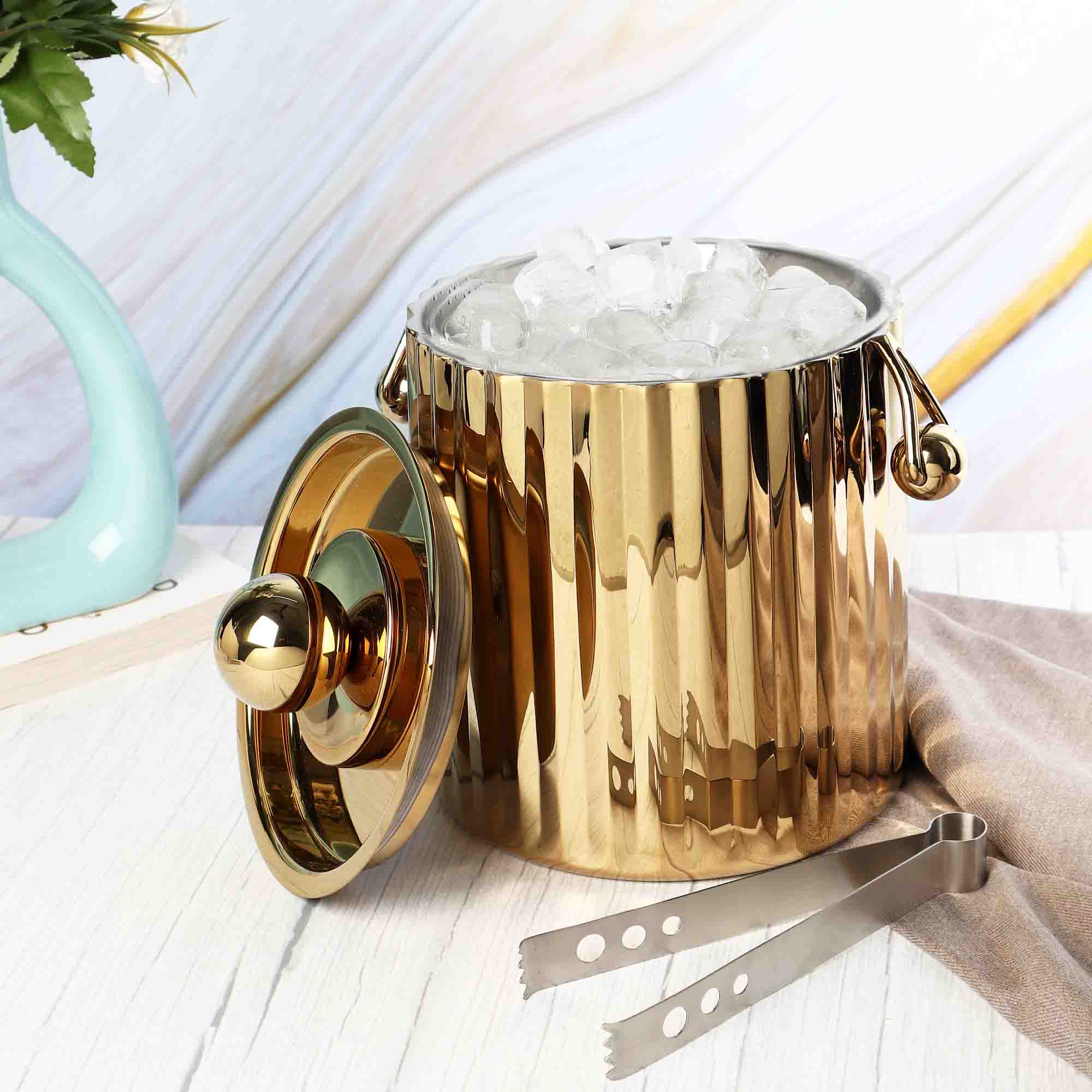 METALLIC ICE BUCKET - Smokey Cocktail