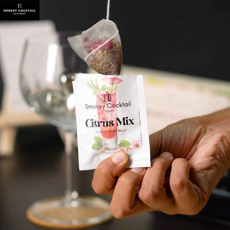 GIN & COCKTAIL BOTANICALS PREMIUM GIFT SET - 20 INFUSION BAGS