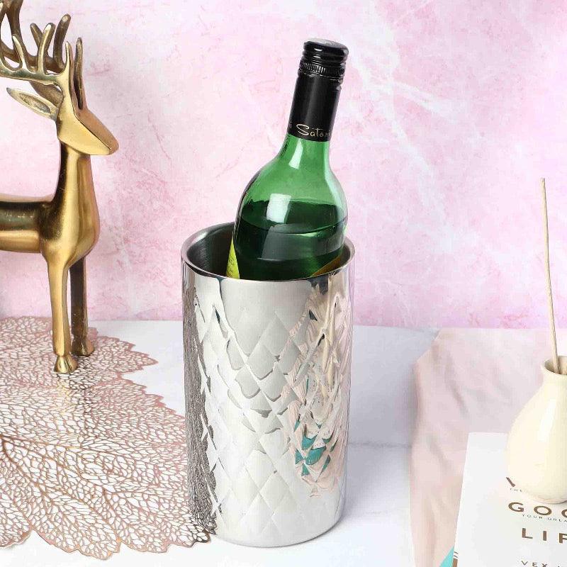 Diamond Cut Bottle Chiller - Smokey Cocktail