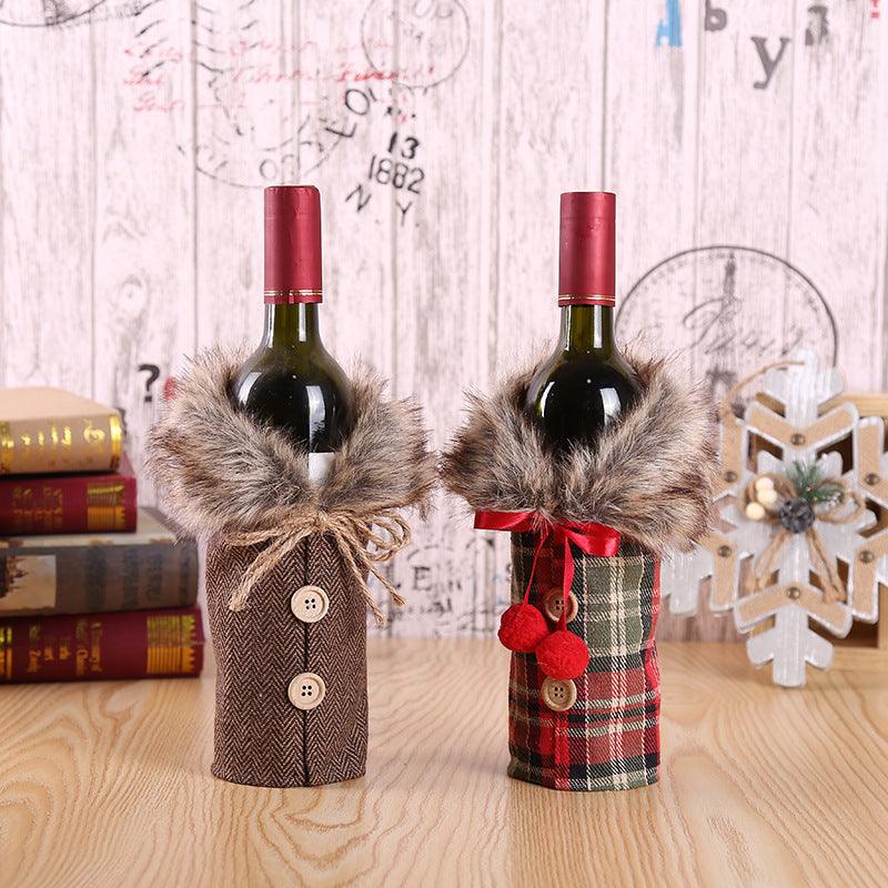 WINE BOTTLE COVER - SET OF 2