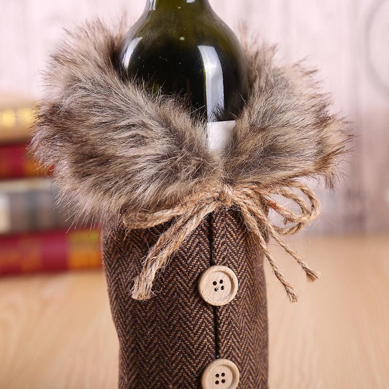 WINE BOTTLE COVER - SET OF 2