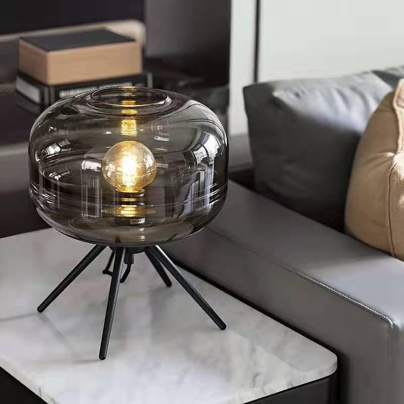 American Modern Table Lamp - Smokey Cocktail