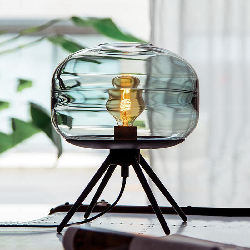American Modern Table Lamp - Smokey Cocktail