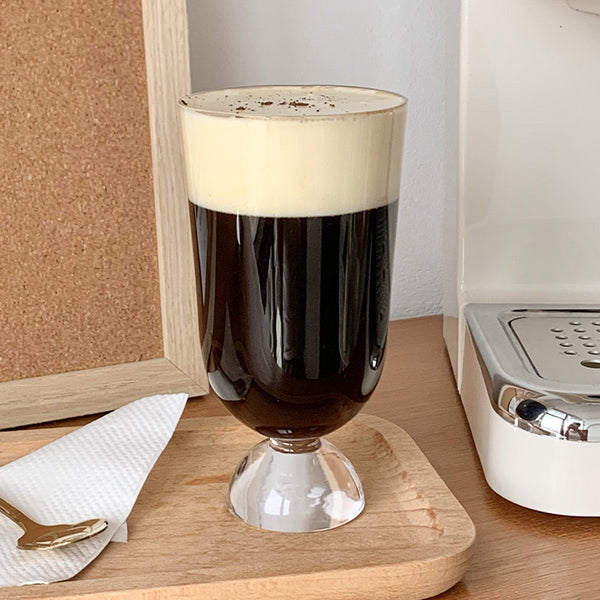 BLACK COFFEE GLASS - SET OF 6