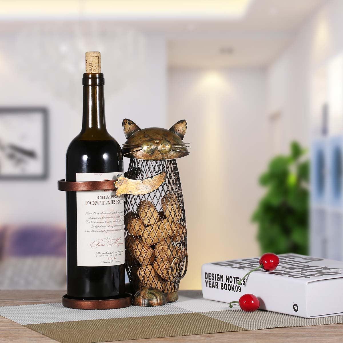 CAT SHAPED WINE HOLDER - Smokey Cocktail