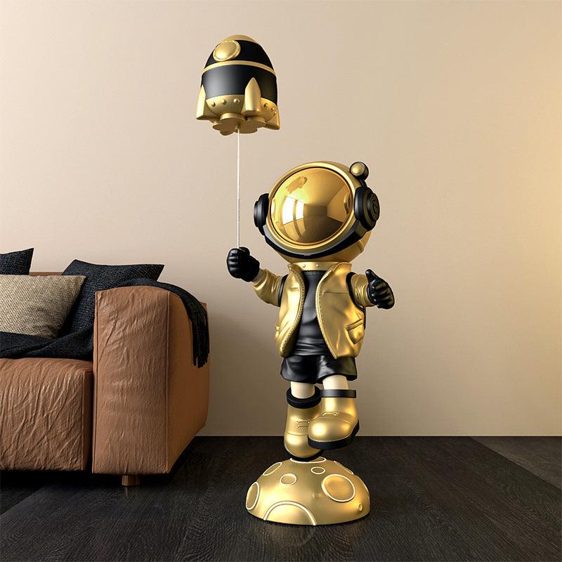 ASTRONAUT WITH ROCKET - Smokey Cocktail