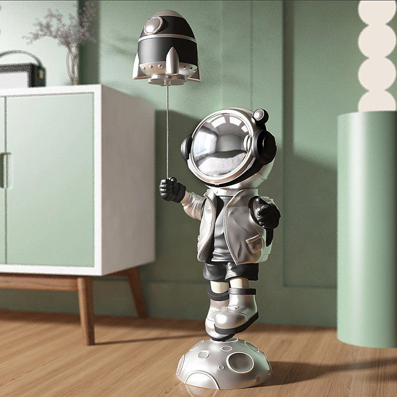 ASTRONAUT WITH ROCKET - Smokey Cocktail