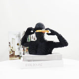 BUILDING BLOCK RESIN SCULPTURE