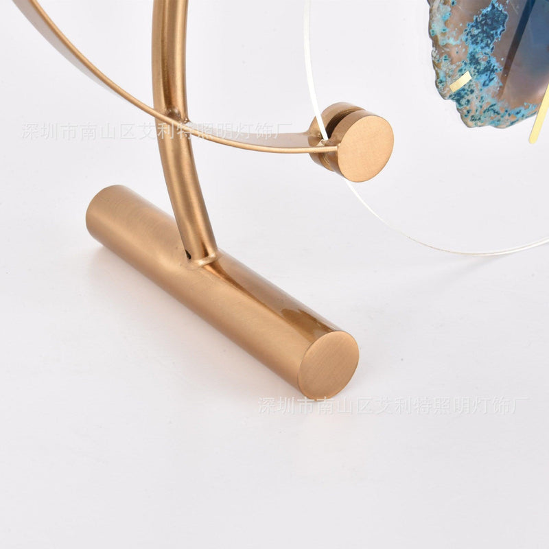 METALIC DESIGNER TABLE CLOCK