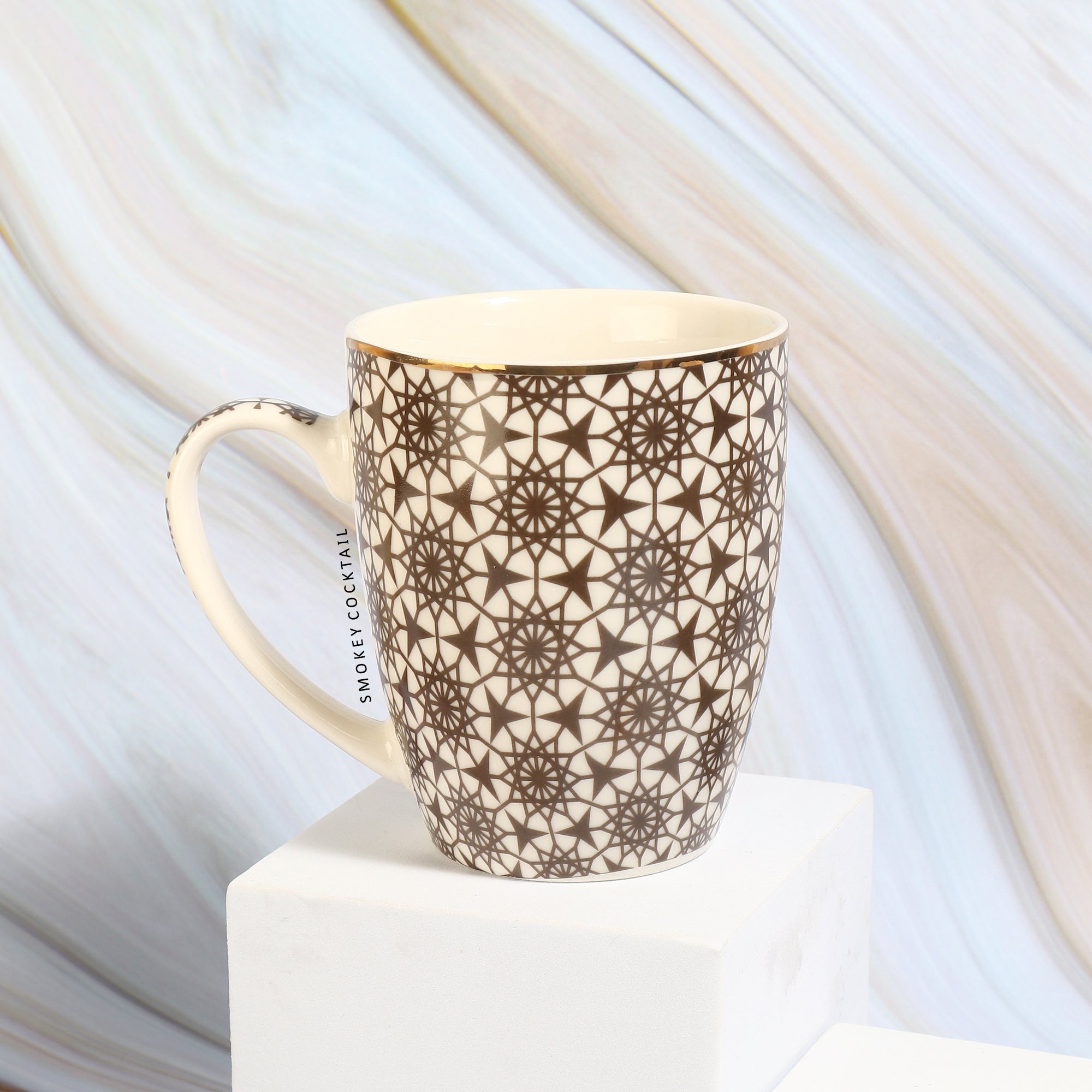 Abstract Angles Mugs - Set Of 4