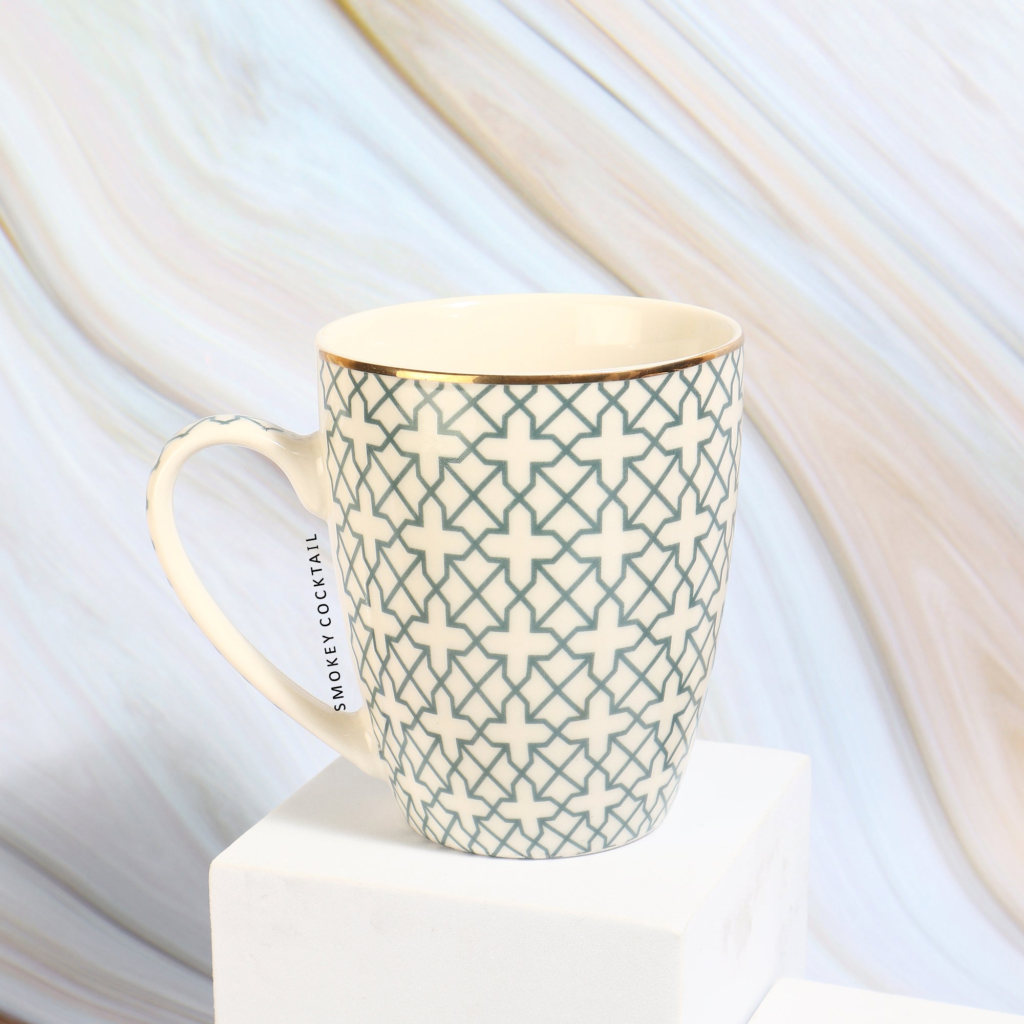 Abstract Angles Mugs - Set Of 4