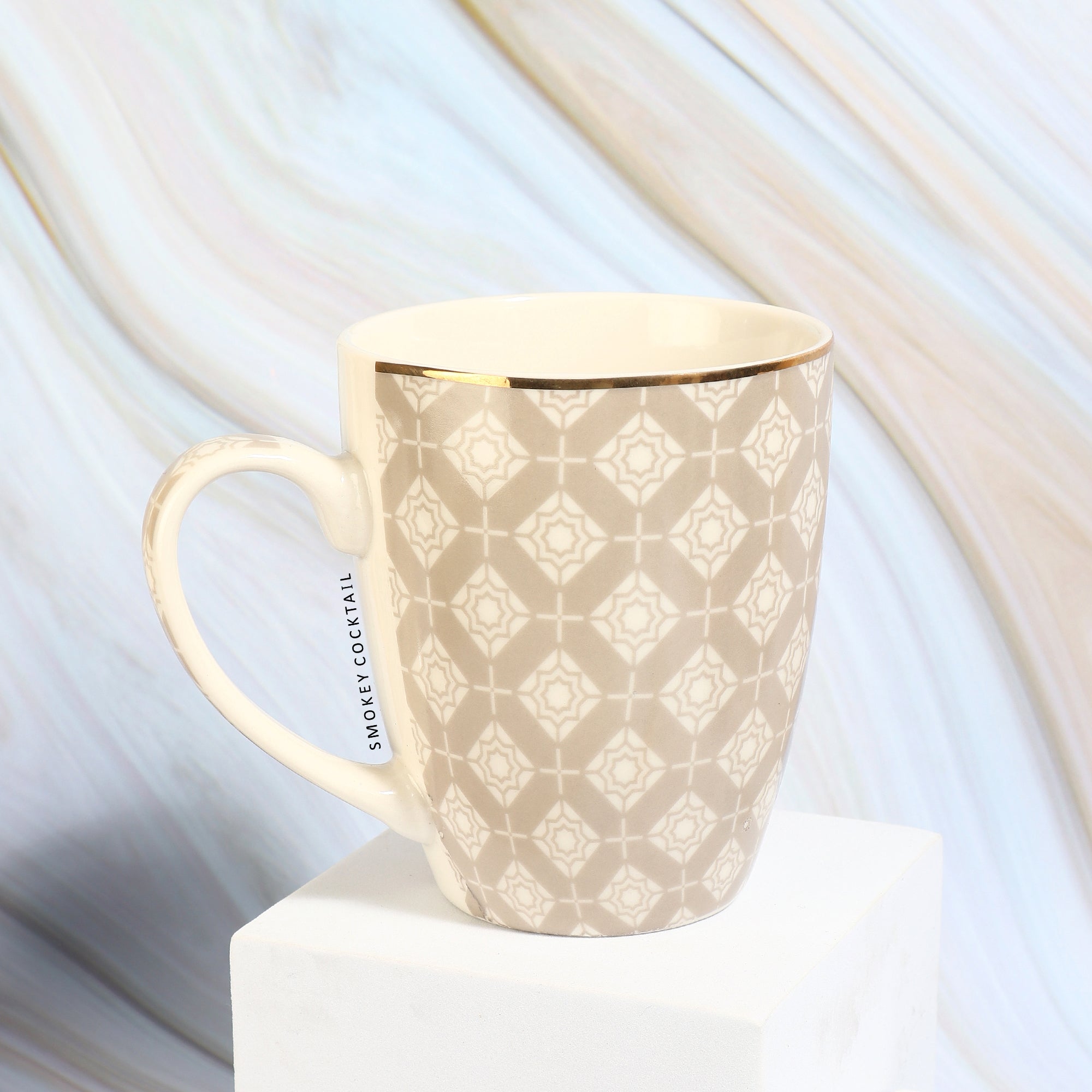 Abstract Angles Mugs - Set Of 4