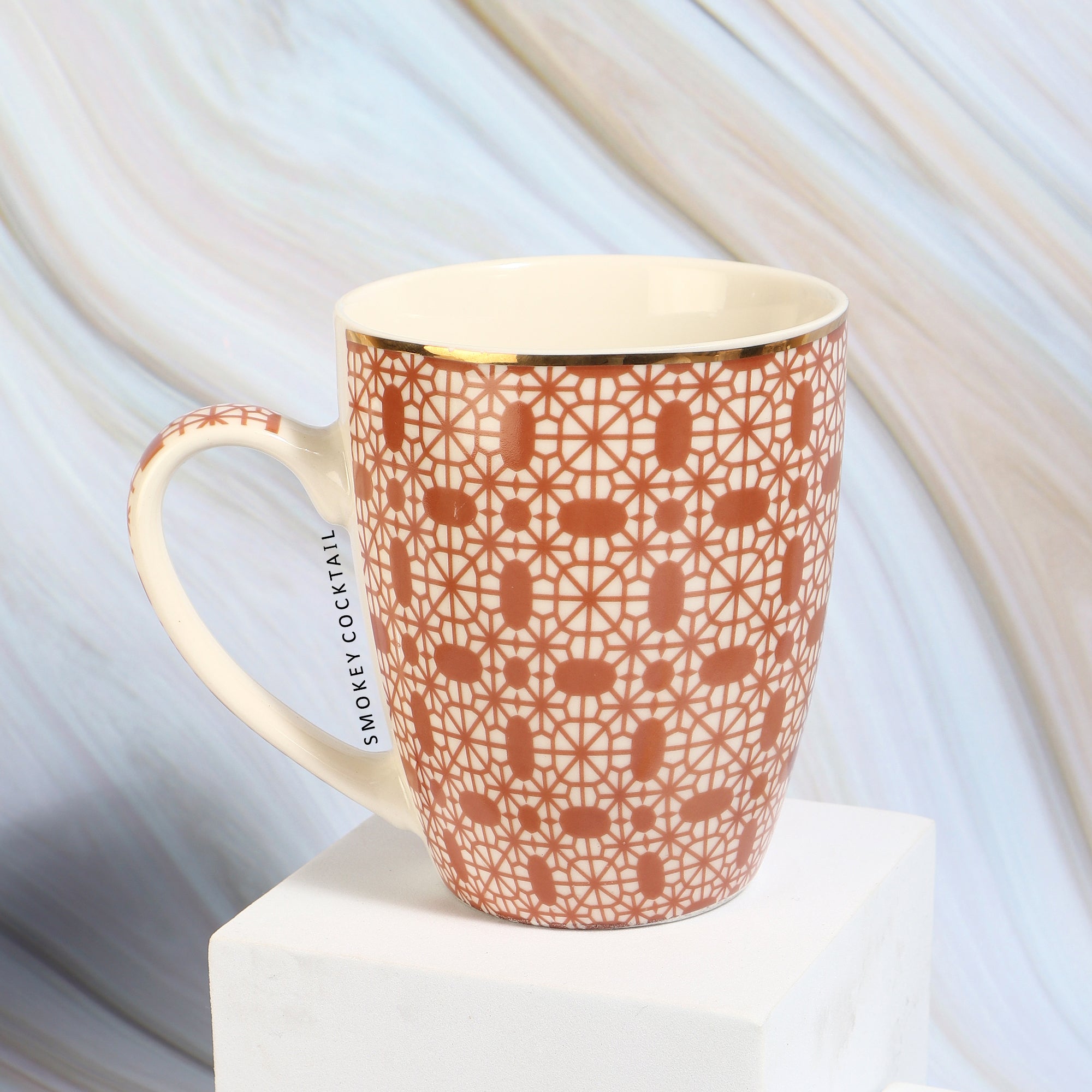 Abstract Angles Mugs - Set Of 4