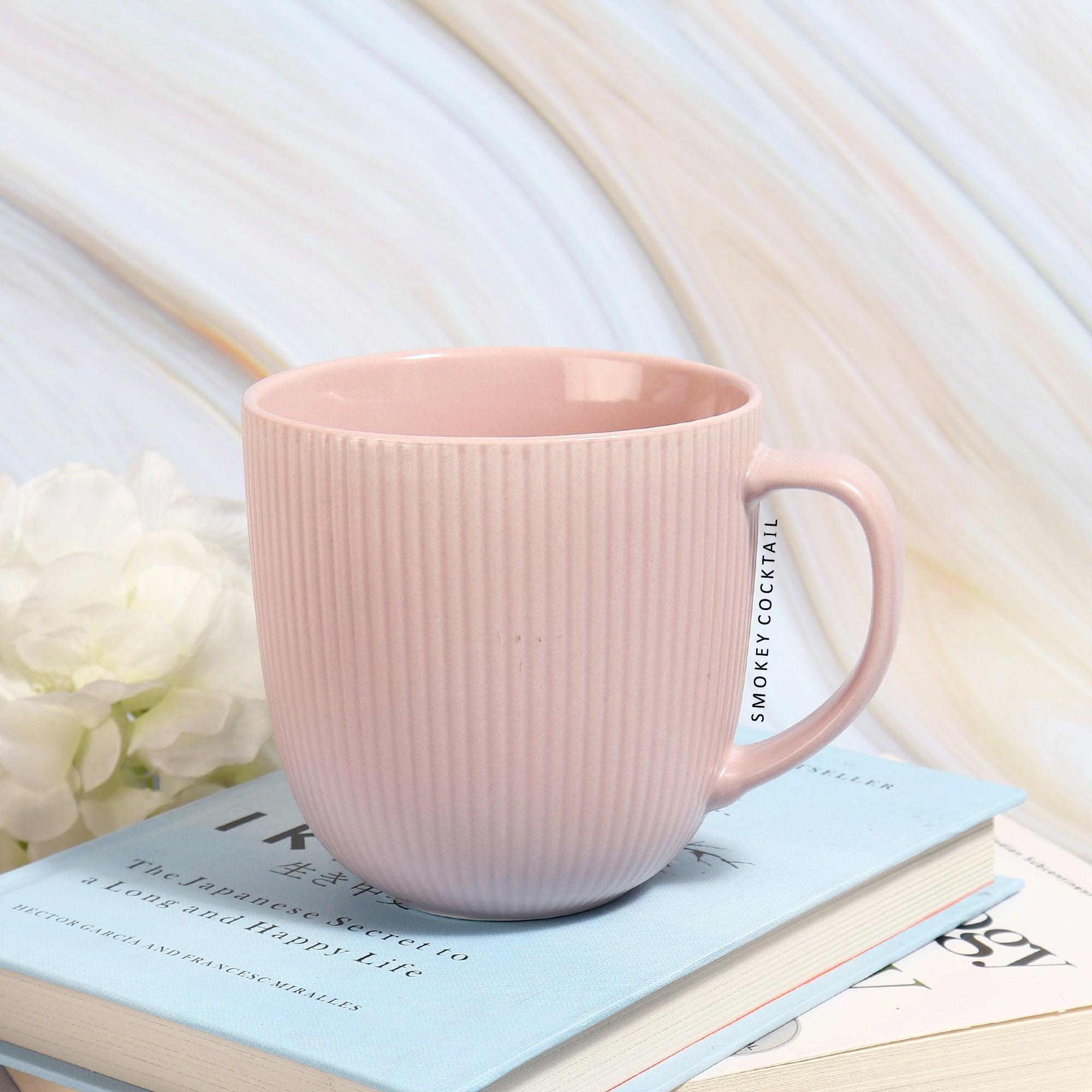 Classic Self-Stripe Mugs - Set Of 4