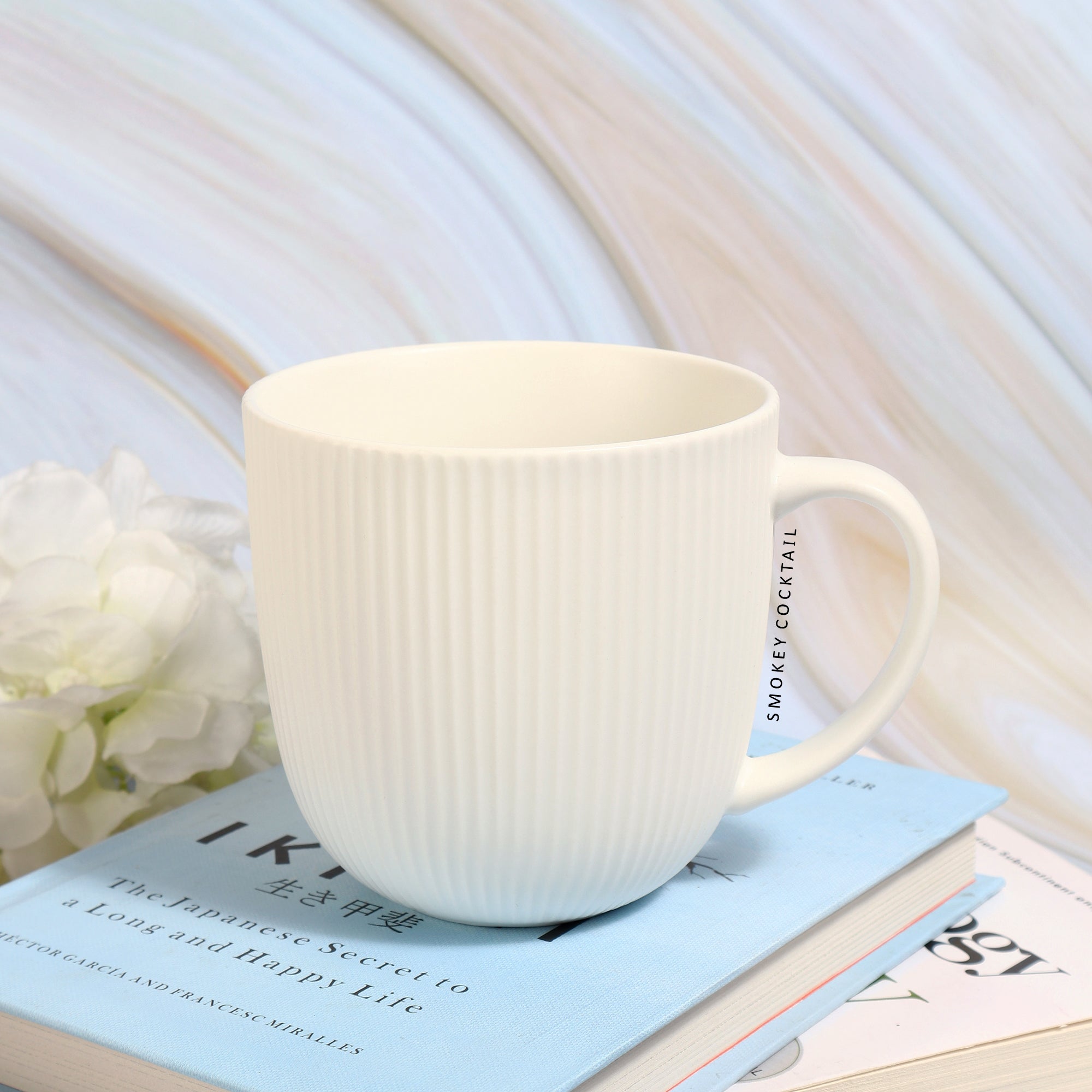 Classic Self-Stripe Mugs - Set Of 4