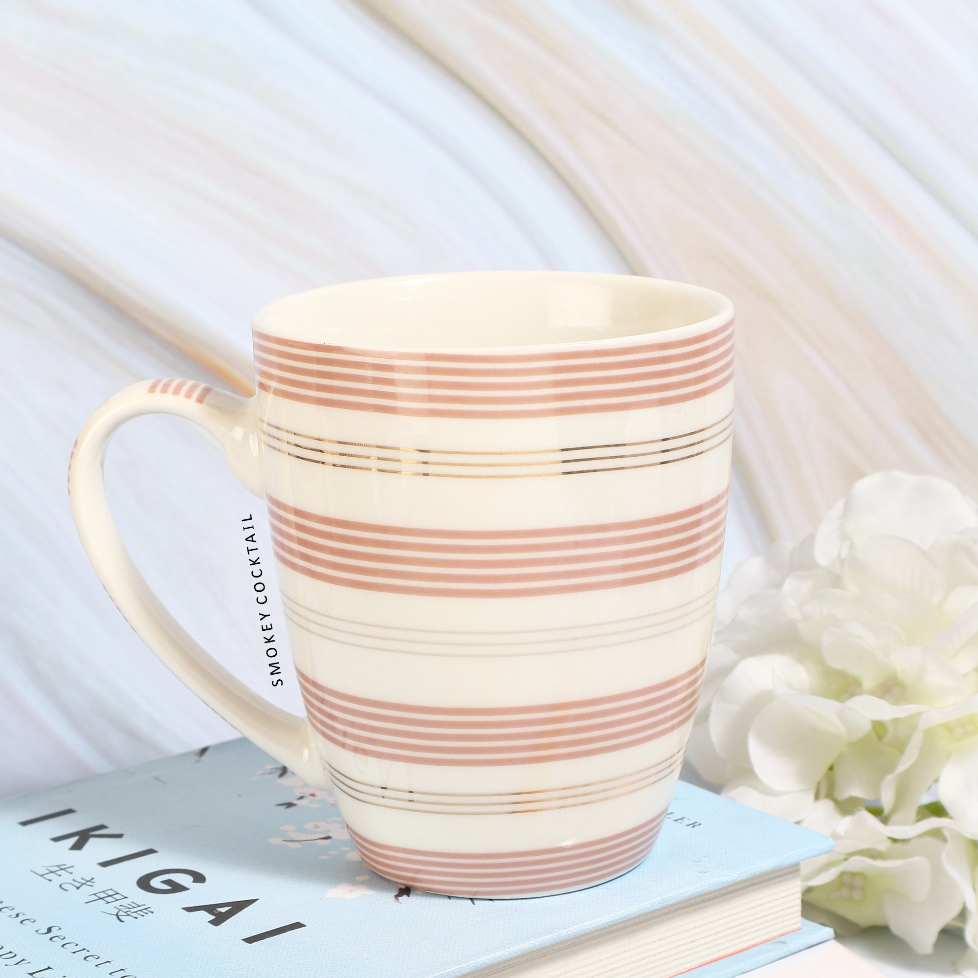 Sip In Stripes Mugs - Set Of 4