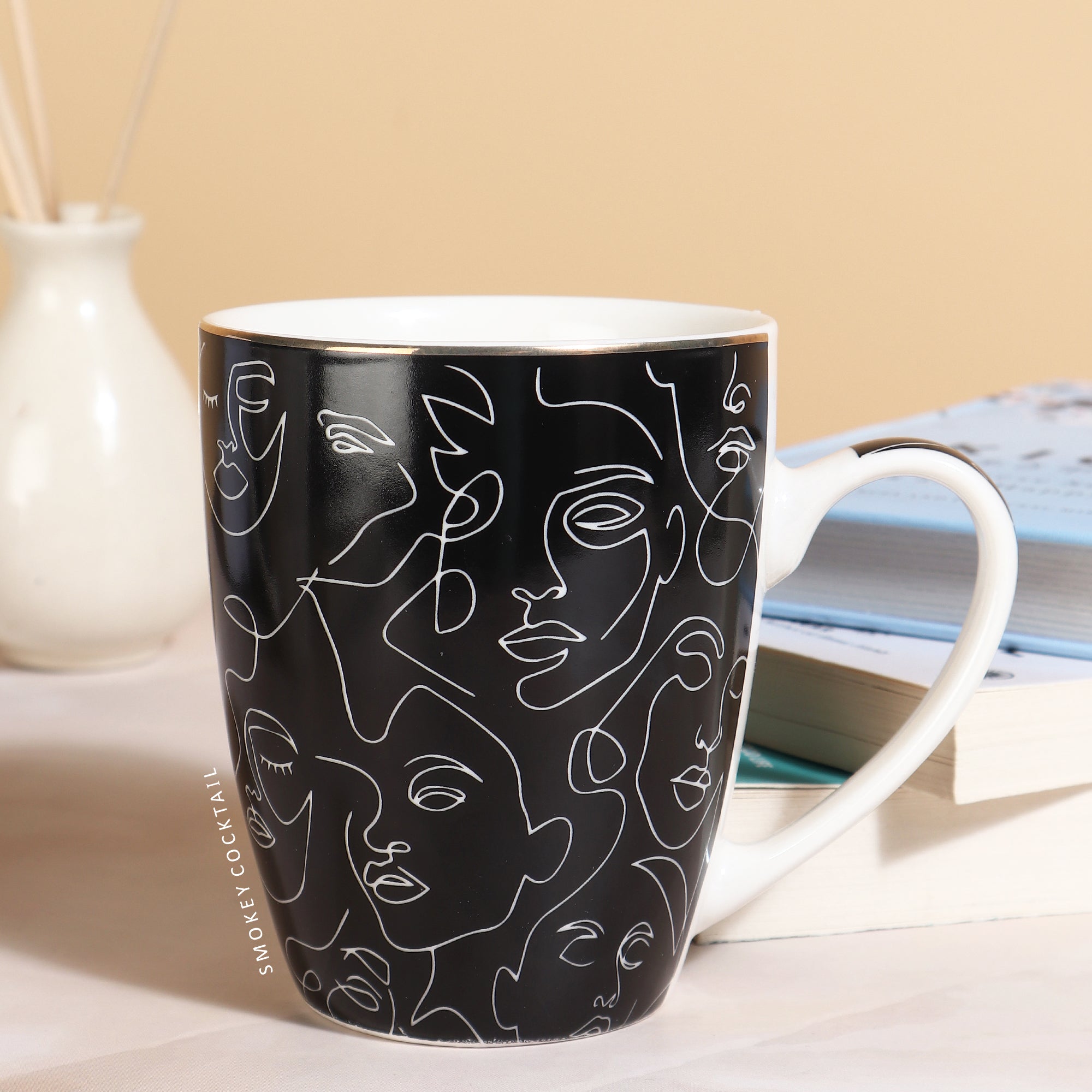 CREATIVE FACE MUG - SET OF 2