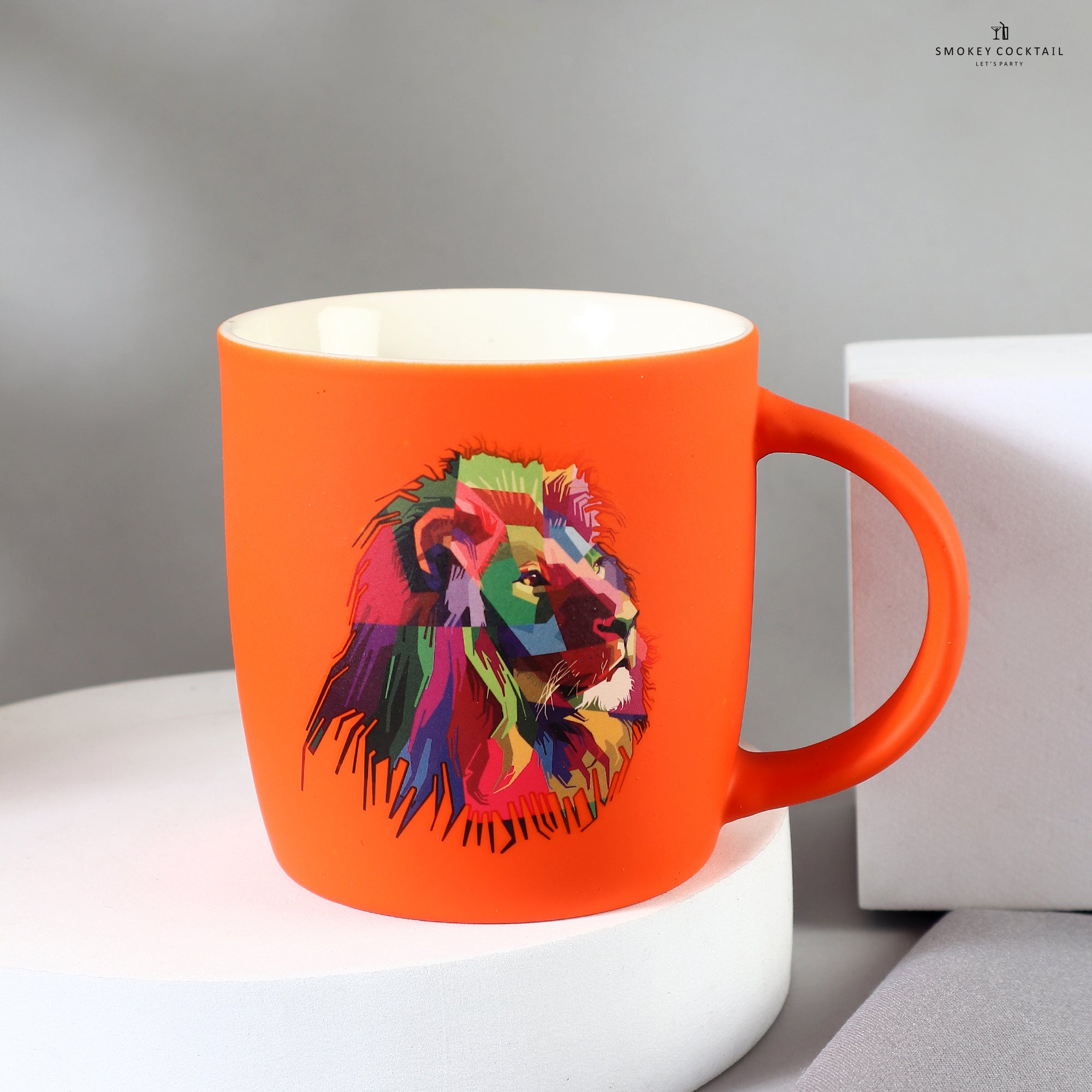 Exotic Animal Pattern Mug - Set Of 2