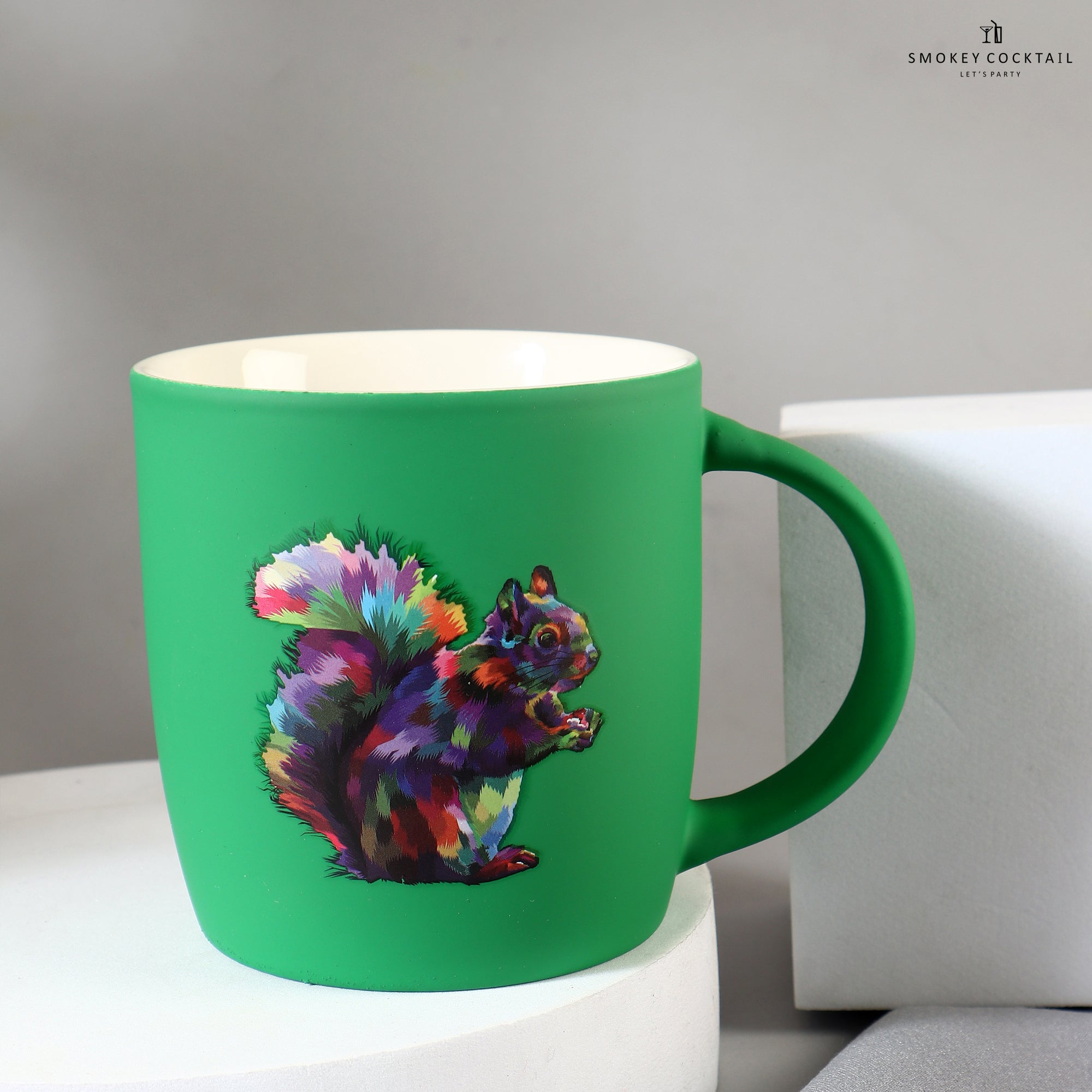 Exotic Animal Pattern Mug - Set Of 2